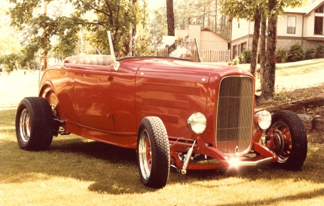 Jimmy Rays 1932 Ford Roadster, built from the ground up.